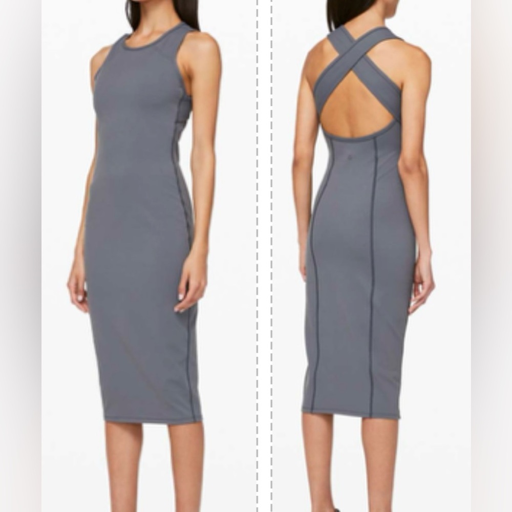 Lululemon Picnic Play Dress Steam Blue/ 4